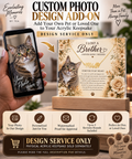 Custom Photo Design Add-On for Acrylic Keepsakes | Add Your Own Pet or Loved One to Your Memorial Design | Digital Design Service Only